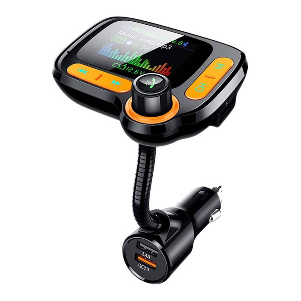 FM Transmitter Car Wireless Adapter Qc3.0 Charger Bluetooth 5.0 - Premium Other Car Electronics from Rapidvehicles - Just $39.59! Shop now at Rapidvehicles