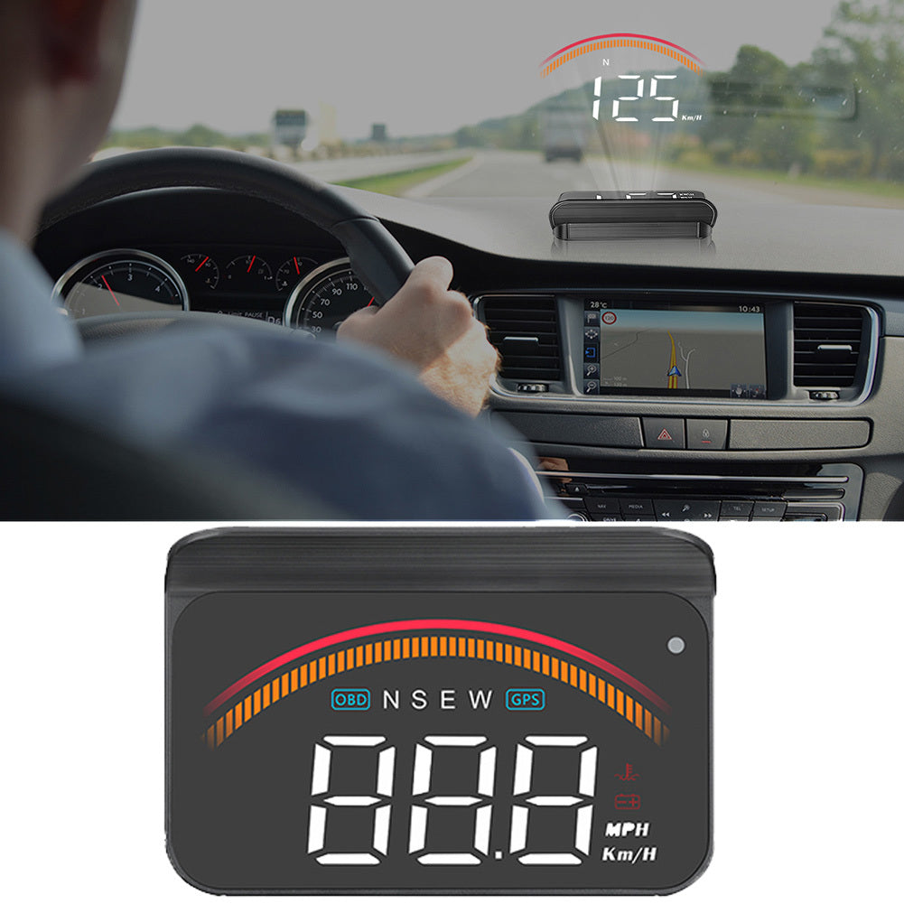 Car Hud Head-up Display Universal Obd Wireless Display HD Alarm - Premium Other Car Electronics from Rapidvehicles - Just $62.99! Shop now at Rapidvehicles