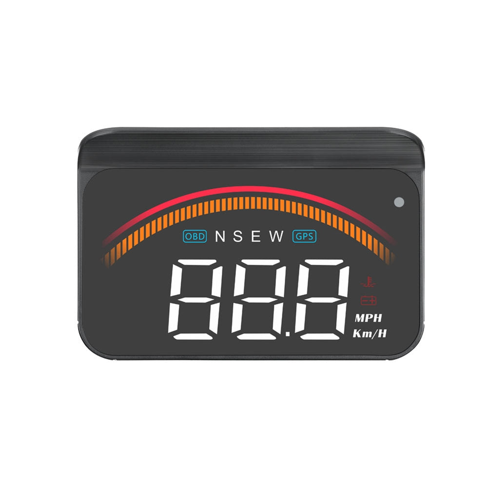 Car Hud Head-up Display Universal Obd Wireless Display HD Alarm Monitor Black - Premium Other Car Electronics from Rapidvehicles - Just $51.38! Shop now at Rapidvehicles