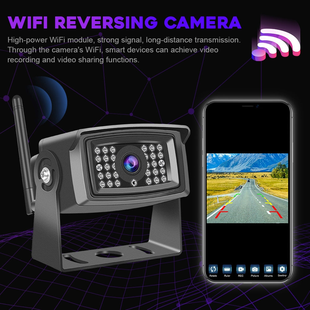 Wifi Wireless Hd Rear View Backup Camera Mobile Phone Monitoring - Premium Car DVR from Rapidvehicles - Just $83.69! Shop now at Rapidvehicles