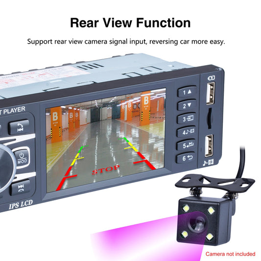 Car Radio 4.1-inch Digital Ips Screen Mp5 Player Aux Usb Card - Premium Car Rear View Camera from Rapidvehicles - Just $80.99! Shop now at Rapidvehicles