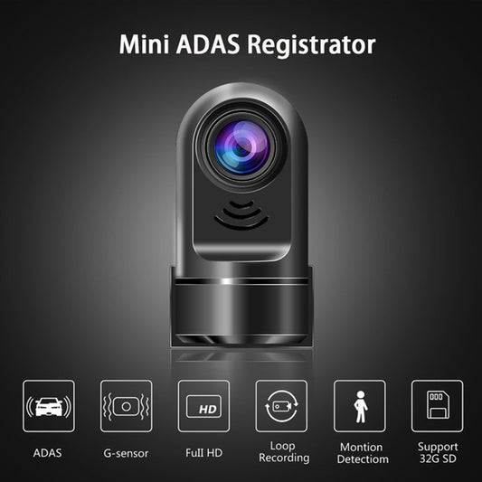 Hd 1080p ADAS Car Dvr 170 Degree Night Vision Dash Cam Usb Loop - Premium Car DVR from Rapidvehicles - Just $43.99! Shop now at Rapidvehicles