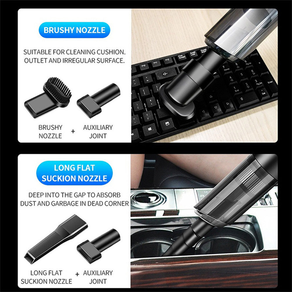 Wireless Car Vacuum Cleaner Portable Handheld Cordless Strong - Premium Car Wash Tools from Rapidvehicles - Just $61.99! Shop now at Rapidvehicles