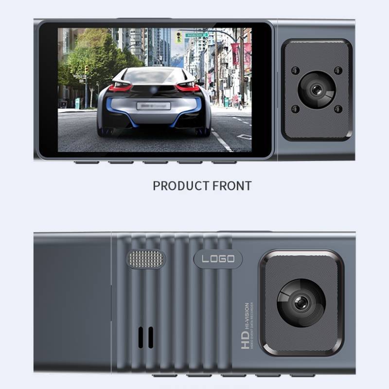 Hd 1080p Car 3-lens Dash Cam Driving Recorder Front/Rear/Inside - Premium Car DVR from Rapidvehicles - Just $68.99! Shop now at Rapidvehicles