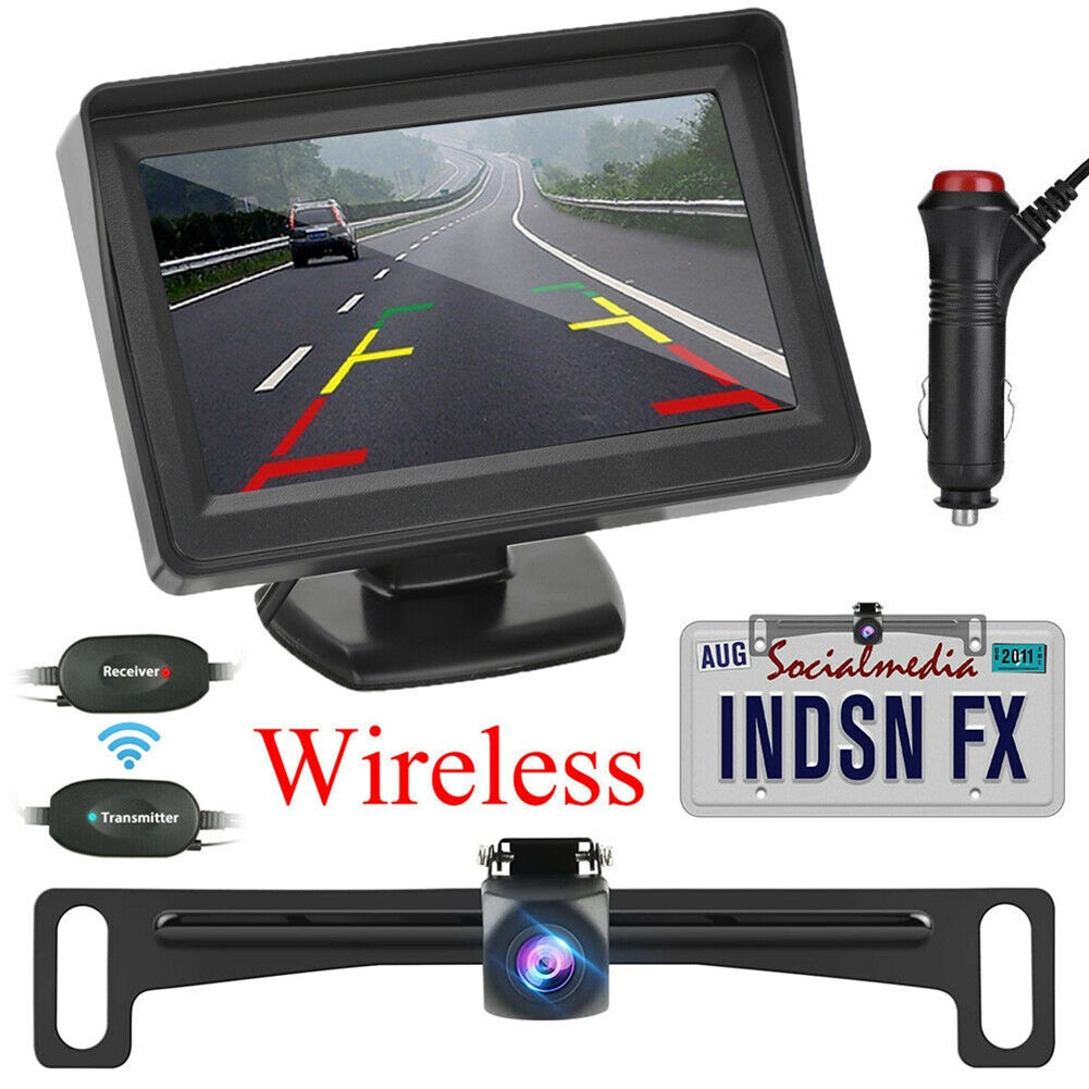 Car Backup Camera Rear View HD Parking System Night Vision with - Premium Car Rear View Camera from Rapidvehicles - Just $70.99! Shop now at Rapidvehicles