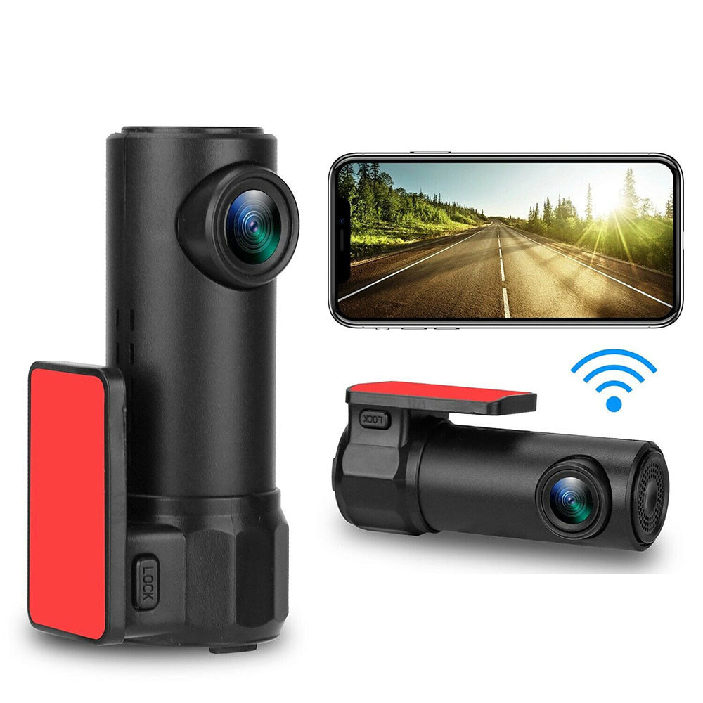 1080P HD Wireless Wifi Car Dvr Camera Dash Cam G-sensor Video Recorder 360 Degree Night Vision Driving Recorder Black - Premium Car Rear View Camera from Rapidvehicles - Just $38.99! Shop now at Rapidvehicles