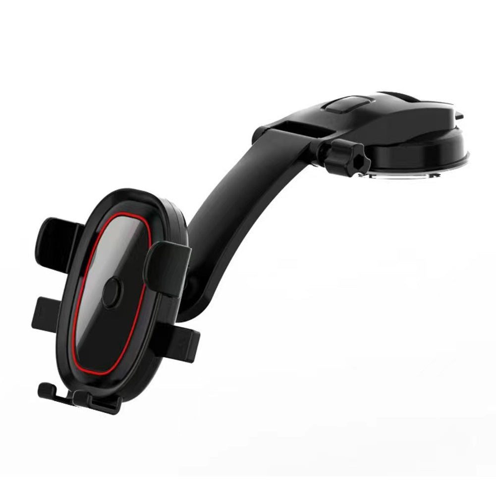 Sucker Car Phone Holder Stand Dashboard Windshield Mirror Mounting Bracket Black - Premium Car Mounts & Holders from Rapidvehicles - Just $20.99! Shop now at Rapidvehicles