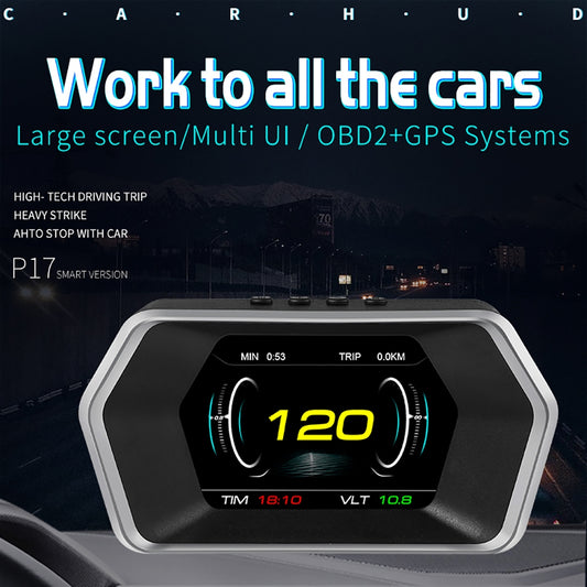 HD Hud Head-up Display OBD2 and GPS Smart Meter Digital Car - Premium Car DVR from Rapidvehicles - Just $86.99! Shop now at Rapidvehicles