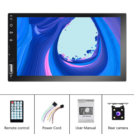 7-inch Car Radio Multimedia Video Player Carplay MP5 MP4 Central - Premium Car Rear View Camera from Rapidvehicles - Just $98.99! Shop now at Rapidvehicles