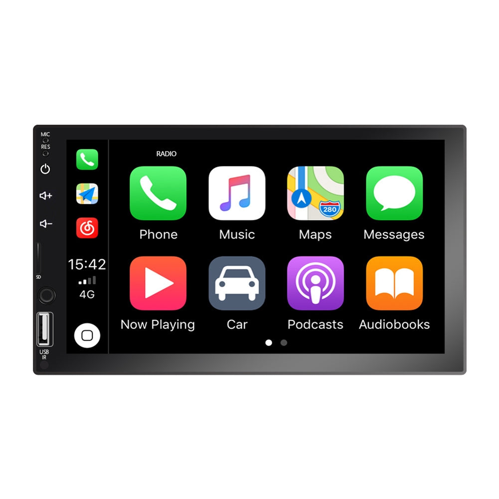 7-inch Car Radio Multimedia Video Player Carplay MP5 MP4 Central - Premium Car Rear View Camera from Rapidvehicles - Just $99.99! Shop now at Rapidvehicles