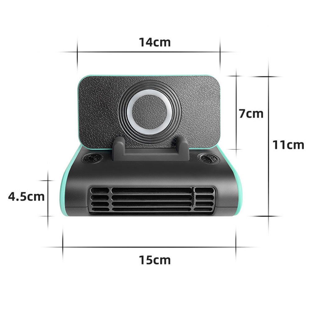 4-in-1 Car Fan Center Console Cooling Fans Wireless Charging - Premium Other Car Electronics from Rapidvehicles - Just $49.99! Shop now at Rapidvehicles