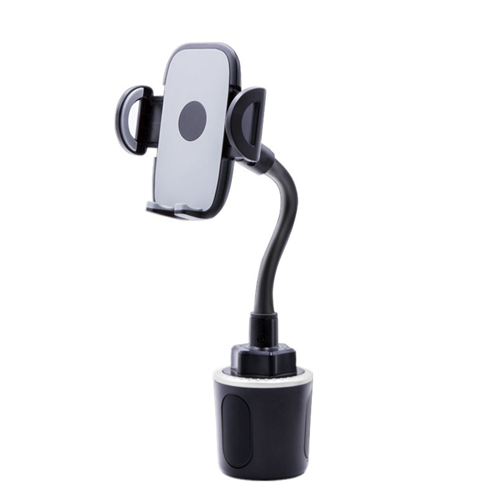 Gravity Linkage Mobile Phone Bracket Stable Cup Phone Holder 360-degree Rotation Black Silver - Premium Car Mounts & Holders from Rapidvehicles - Just $26.99! Shop now at Rapidvehicles