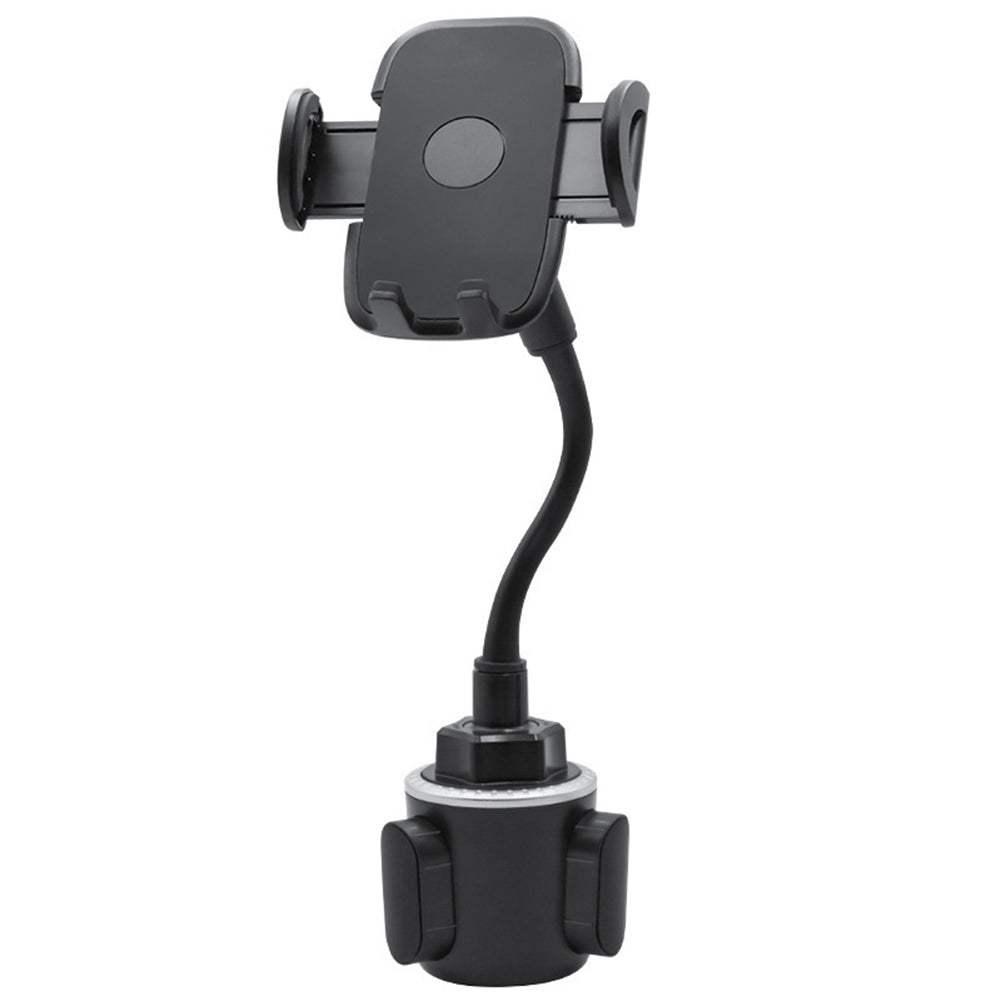 Gravity Linkage Mobile Phone Bracket Stable Cup Phone Holder 360-degree Rotation Black Silver - Premium Car Mounts & Holders from Rapidvehicles - Just $26.99! Shop now at Rapidvehicles