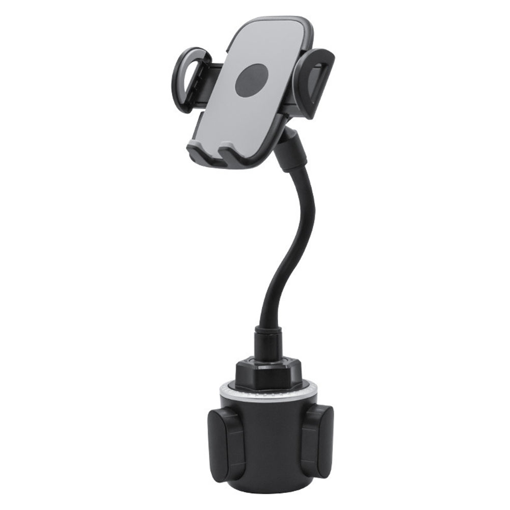 Gravity Linkage Mobile Phone Bracket Stable Cup Phone Holder 360-degree Rotation Black Silver - Premium Car Mounts & Holders from Rapidvehicles - Just $26.99! Shop now at Rapidvehicles