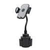 Gravity Linkage Mobile Phone Bracket Stable Cup Phone Holder 360-degree Rotation Grey Silver - Premium Car Mounts & Holders from Rapidvehicles - Just $26.99! Shop now at Rapidvehicles