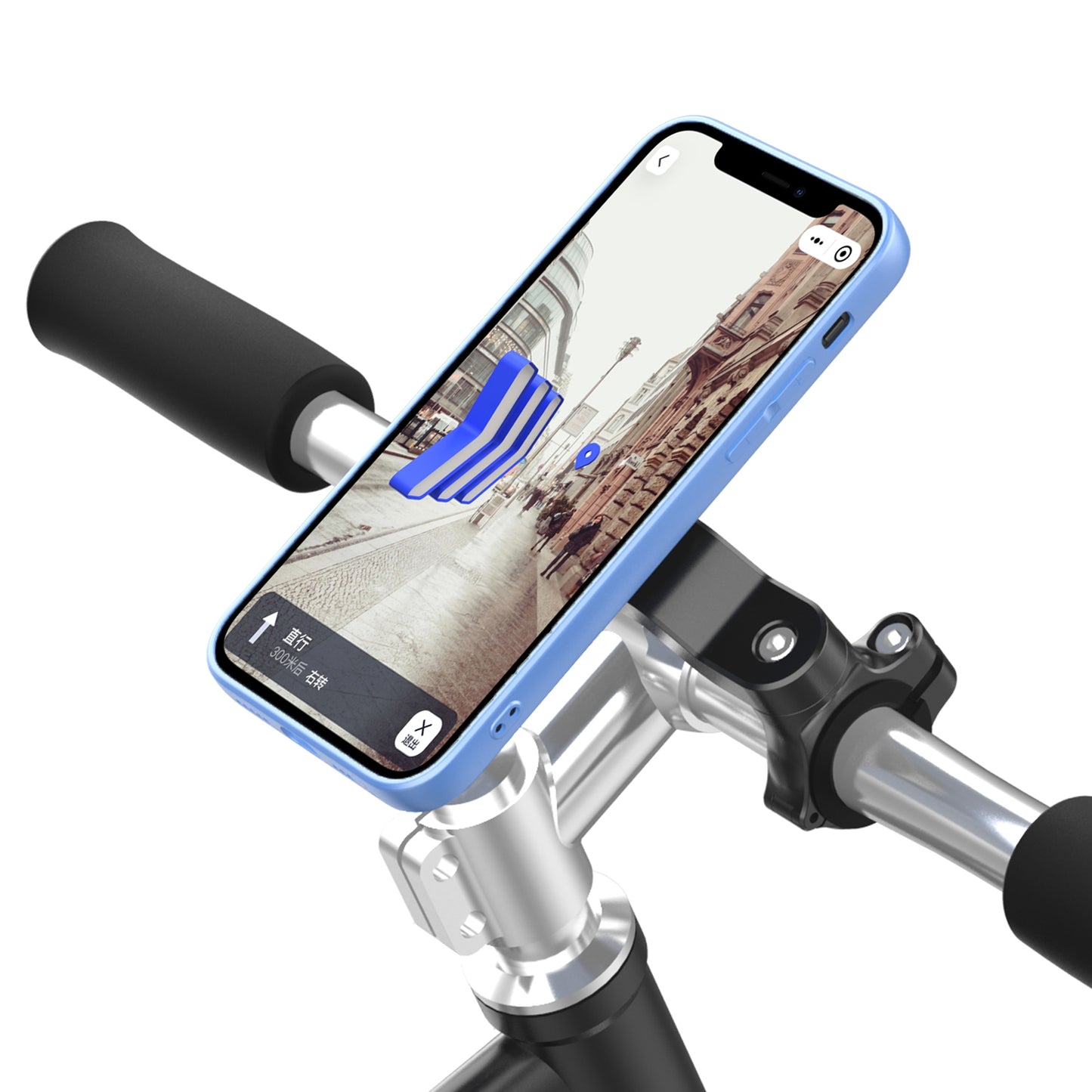 Motorcycle Bicycle Phone Holder Quick-release Rotating Magnetic - Premium Car Mounts & Holders from Rapidvehicles - Just $29.99! Shop now at Rapidvehicles