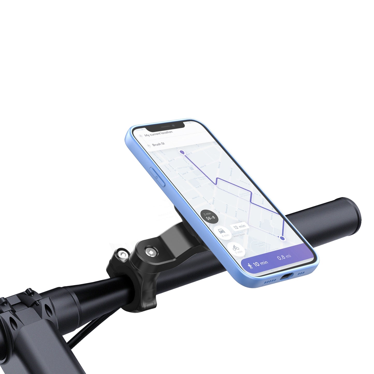 Motorcycle Bicycle Phone Holder Quick-release Rotating Magnetic - Premium Car Mounts & Holders from Rapidvehicles - Just $29.99! Shop now at Rapidvehicles