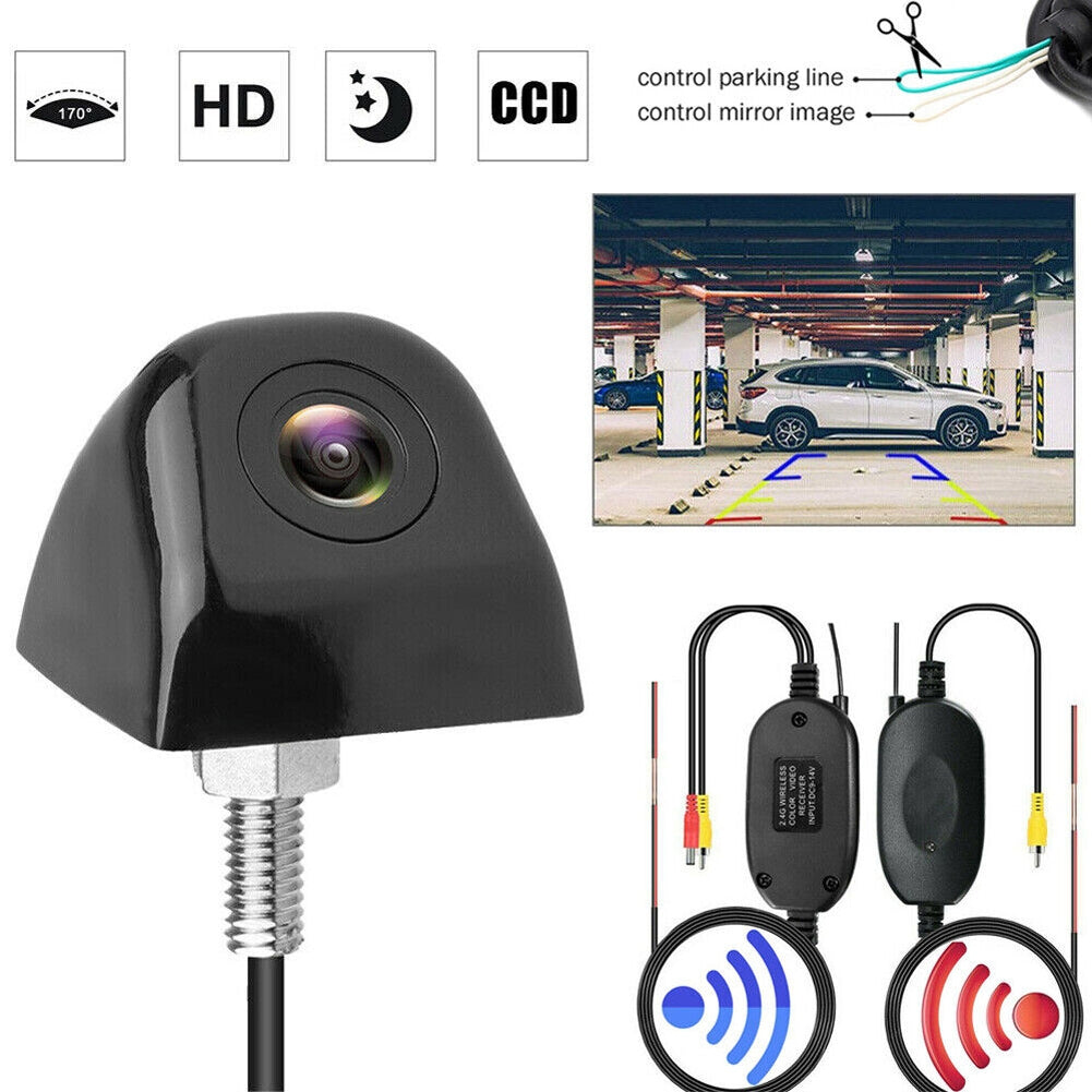 2.4G Wireless Car Camera Front Rear View Reversing Camcorder - Premium Car Rear View Camera from Rapidvehicles - Just $49.99! Shop now at Rapidvehicles