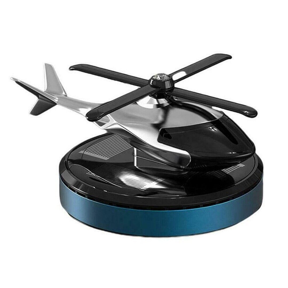 Solar Energy Rotating Helicopter Aroma Diffuser Car Air Freshener - Premium Car Air Purifier from Rapidvehicles - Just $41.99! Shop now at Rapidvehicles