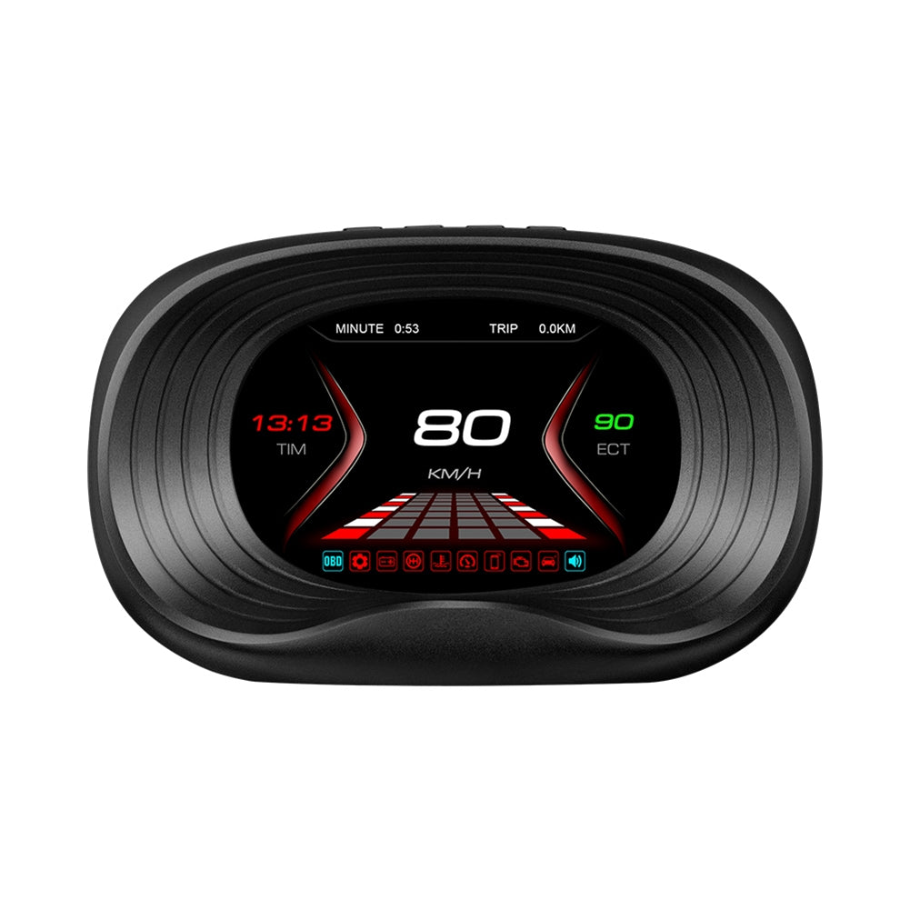 HD Car Hud Head Up Display Obd System Speedometer Speed Alarm Monitor Black - Premium Car DVR from Rapidvehicles - Just $55.92! Shop now at Rapidvehicles