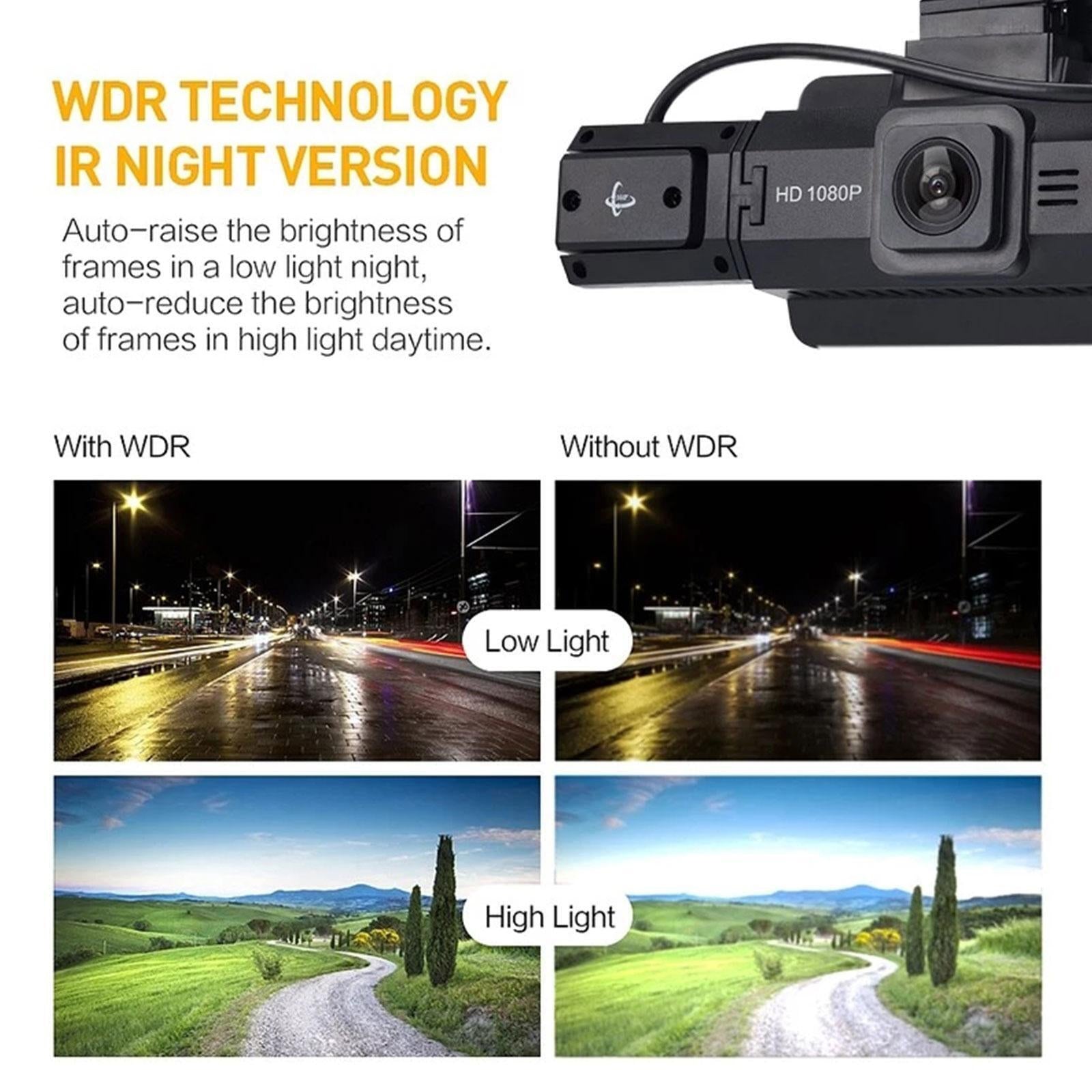 Car Driving Recorder Dual Lens Dvr Camera HD 1080P Dash Cam USB - Premium Car Rear View Camera from Rapidvehicles - Just $50.39! Shop now at Rapidvehicles