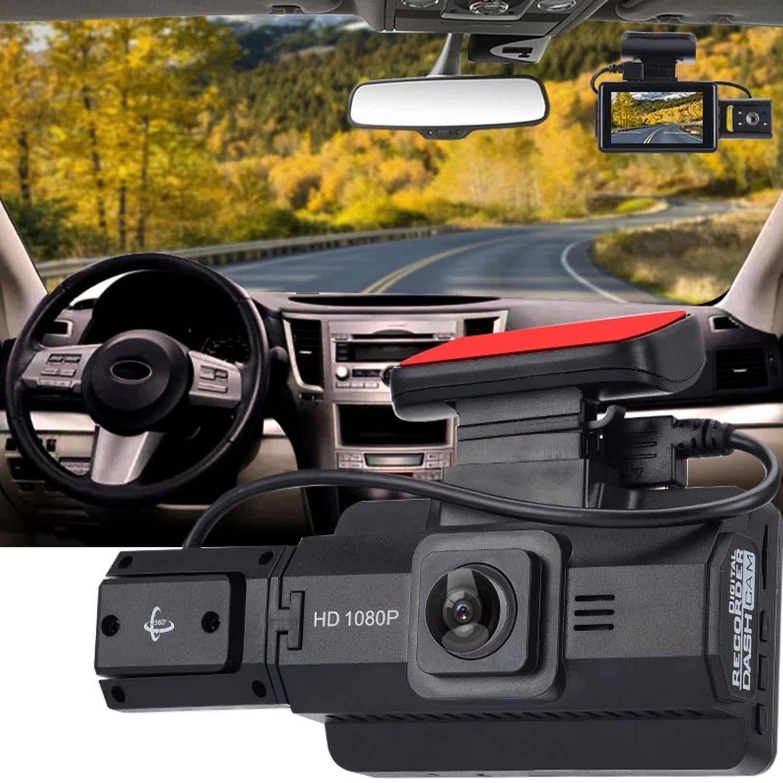 Car Driving Recorder Dual Lens Dvr Camera HD 1080P Dash Cam USB - Premium Car Rear View Camera from Rapidvehicles - Just $50.39! Shop now at Rapidvehicles