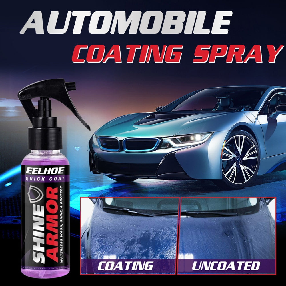 Car Coating Agent Spray Micro-plating Crystal Quick Coating Polishing Spraying Wax 100ml - Premium Scratch Repair from Rapidvehicles - Just $15.99! Shop now at Rapidvehicles