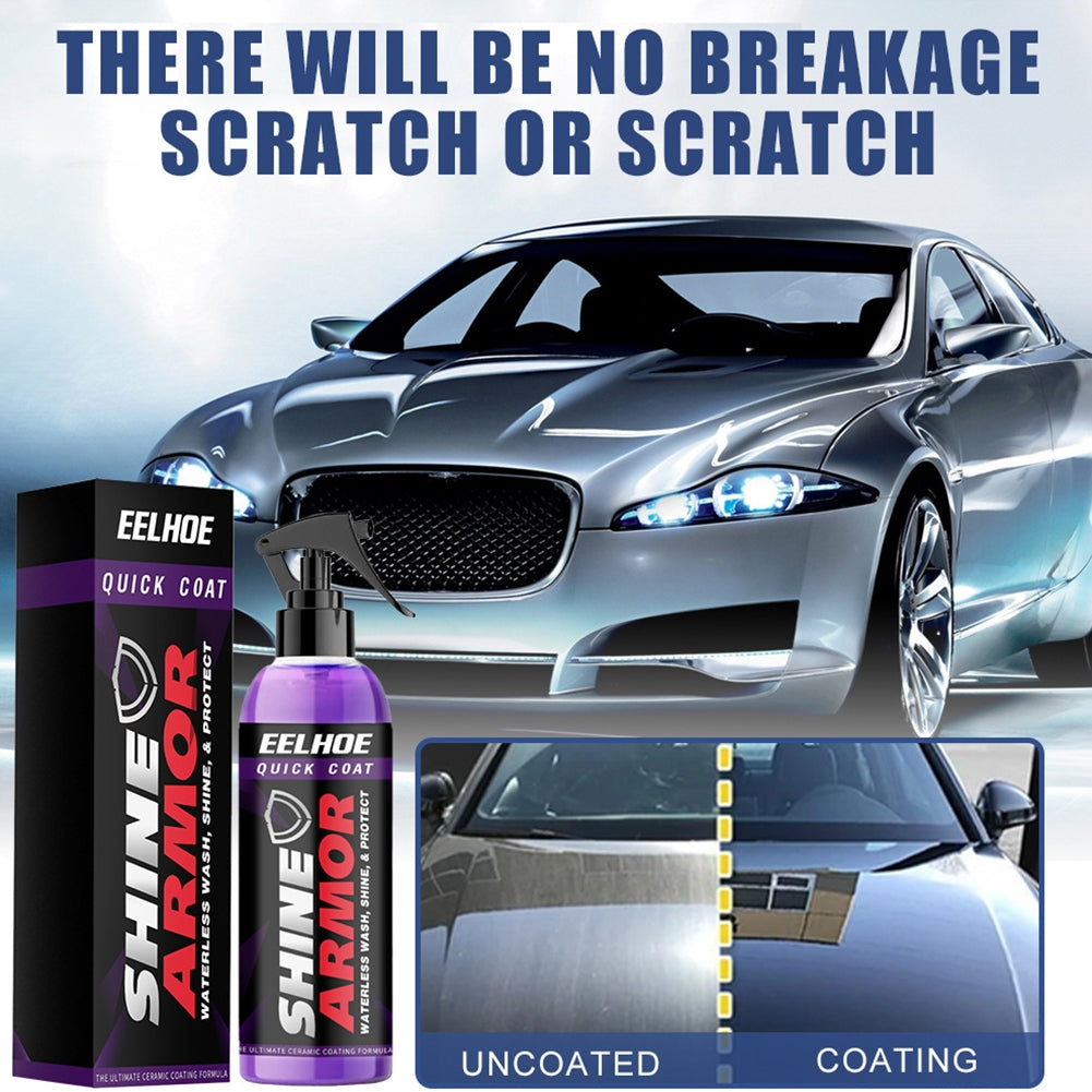 Car Coating Agent Spray Micro-plating Crystal Quick Coating Polishing Spraying Wax 100ml - Premium Scratch Repair from Rapidvehicles - Just $15.99! Shop now at Rapidvehicles