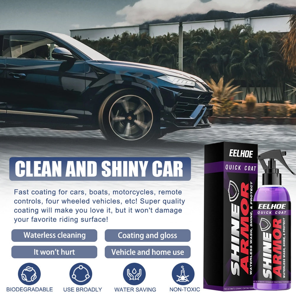 Car Coating Agent Spray Micro-plating Crystal Quick Coating Polishing Spraying Wax 100ml - Premium Scratch Repair from Rapidvehicles - Just $15.99! Shop now at Rapidvehicles