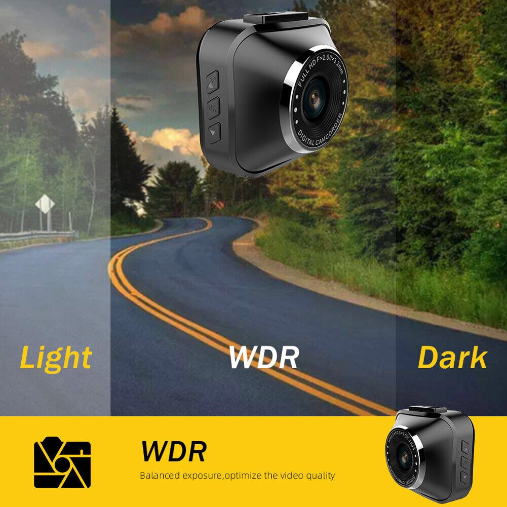 1080P HD Wifi Car Dash Cam DVR Camera 2 Inch Ips Screen Driving Recorder G-sensor Night Vision Camcorder Black - Premium Car Rear View Camera from Rapidvehicles - Just $48.05! Shop now at Rapidvehicles