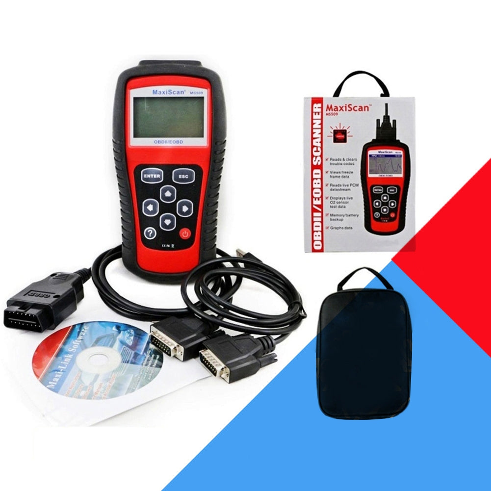 Ms509 Obdii Engine Fault Diagnostic Scanner Auto Code Reader - Premium OBD & Diagnostic Tools from Rapidvehicles - Just $82.99! Shop now at Rapidvehicles