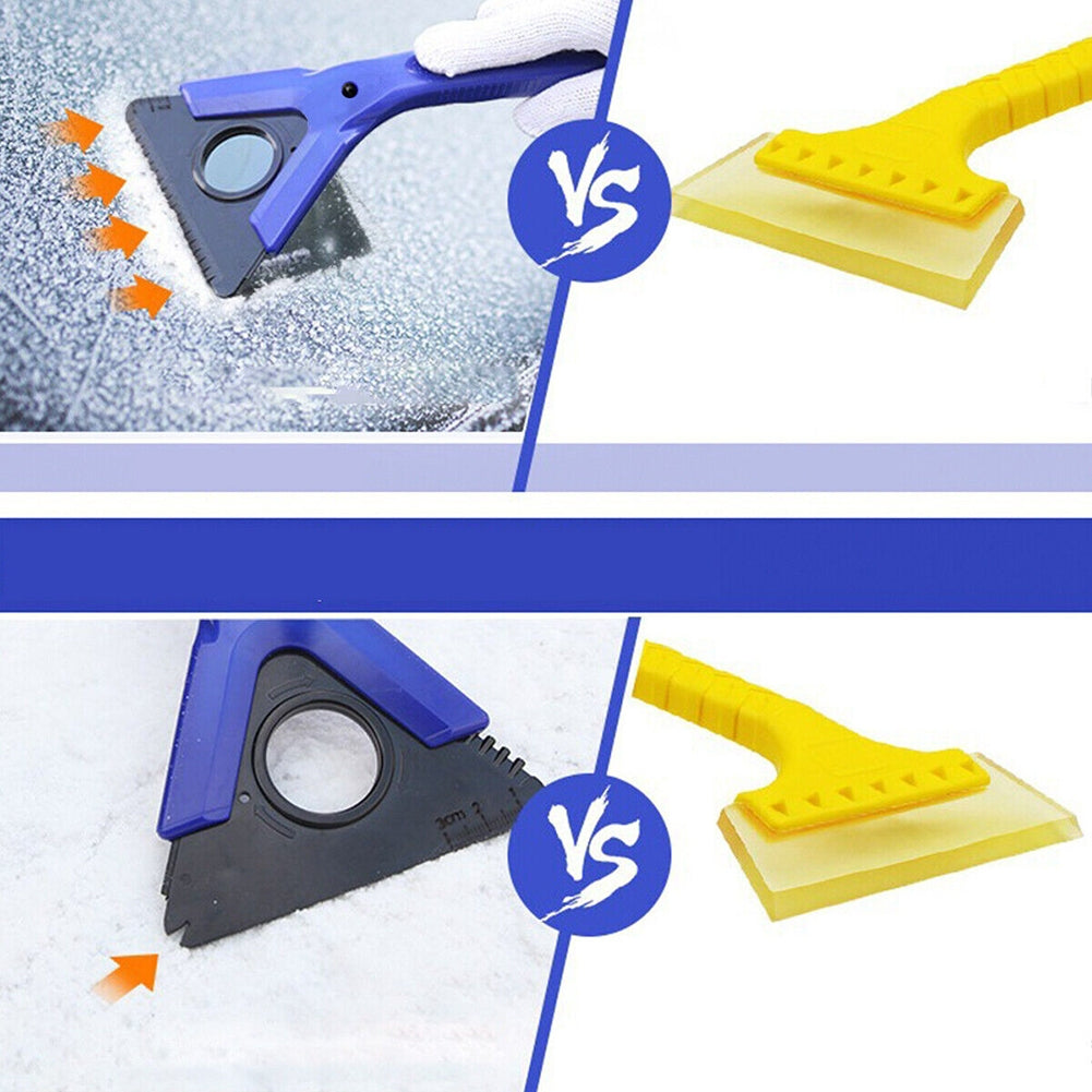 Car Snow Removal Shovel Glass Ice Scraper Windshield Window Frost Removal Brush Tool Blue - Premium Car Wash Tools from Rapidvehicles - Just $9.64! Shop now at Rapidvehicles