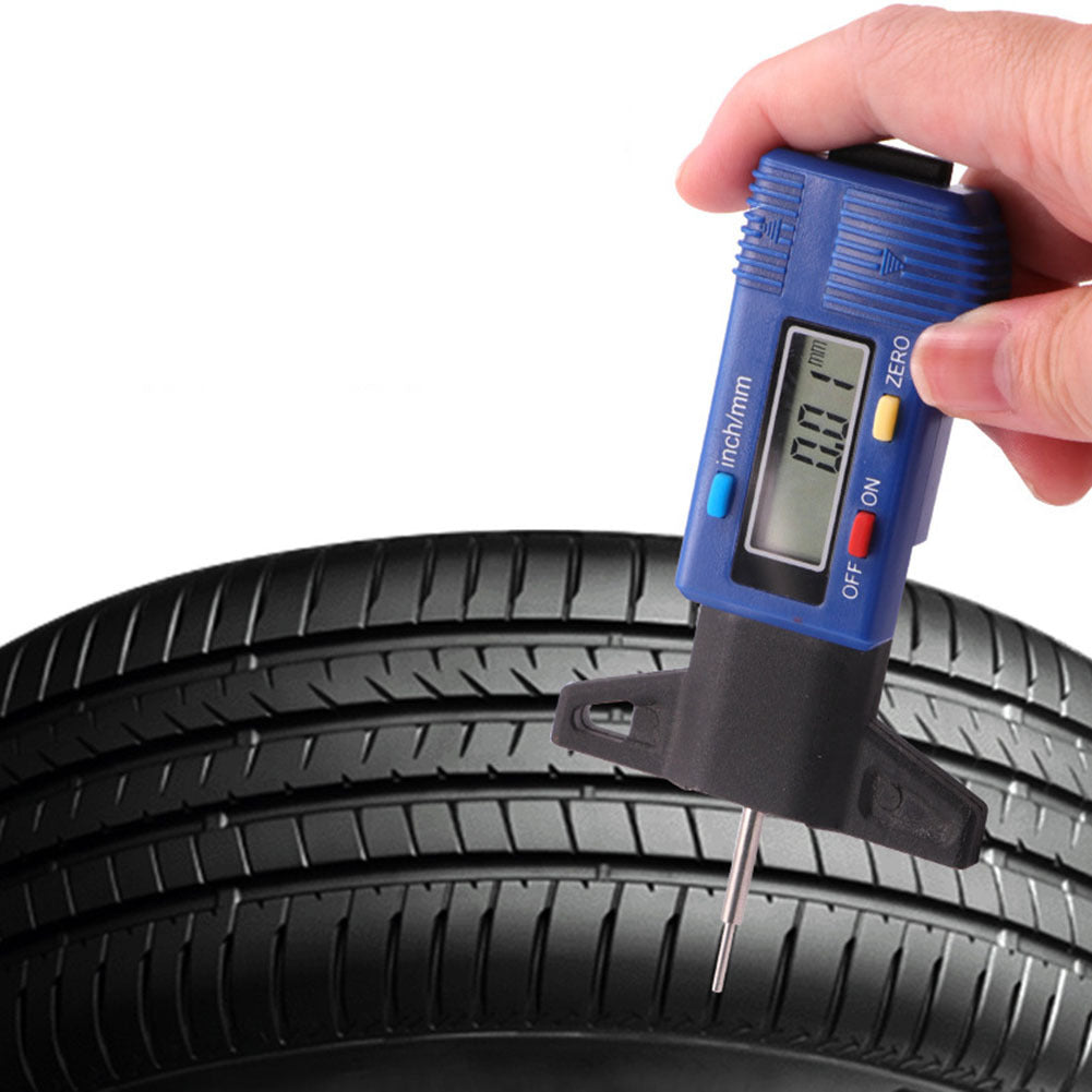 Digital Car Tire Tread Depth Gauge Meter Built-in Bluetooth - Premium Other Car Tools from Rapidvehicles - Just $15.29! Shop now at Rapidvehicles