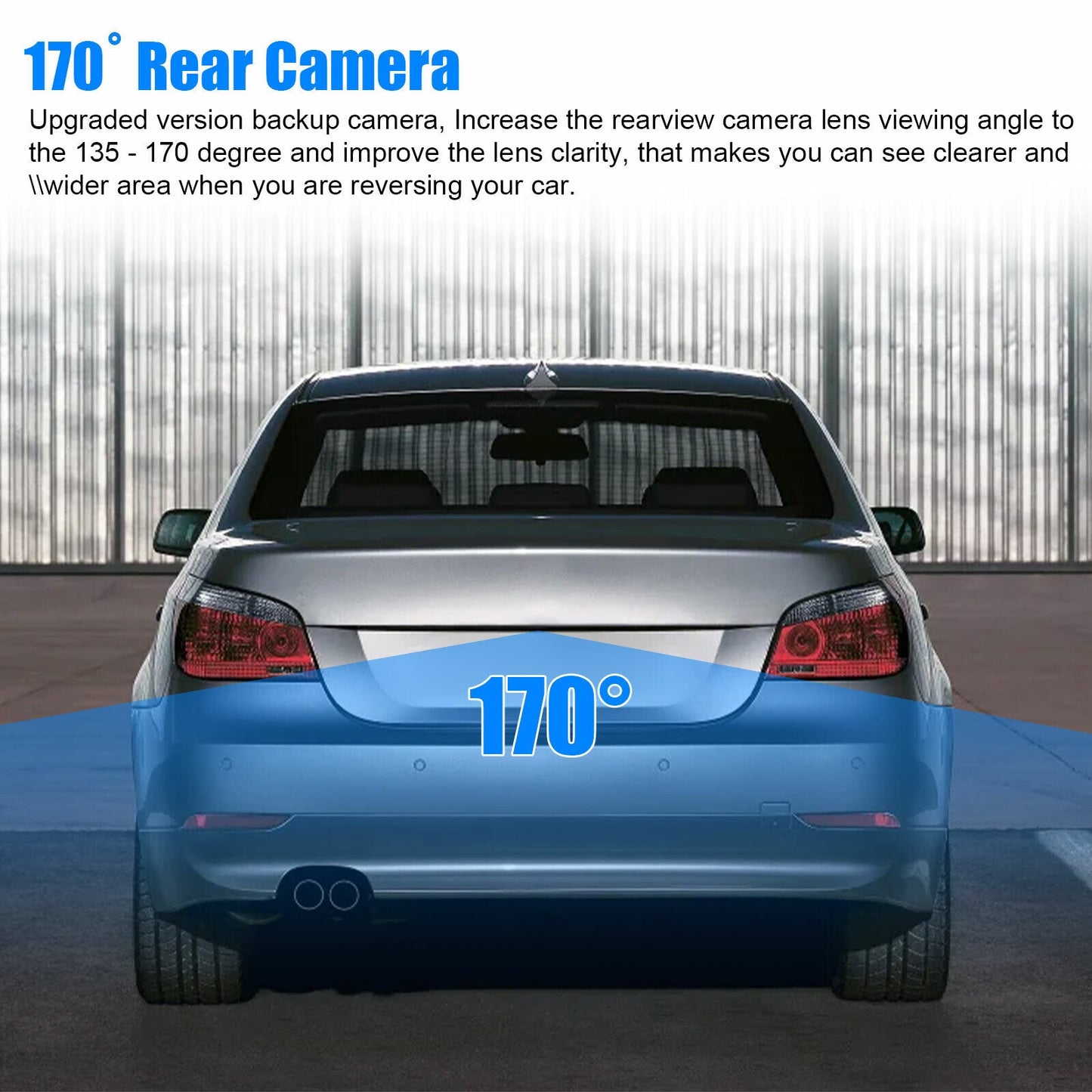 170-degree Hd Cmos Car Backup Camera Front Side Rear View - Premium Car Rear View Camera from Rapidvehicles - Just $37.99! Shop now at Rapidvehicles