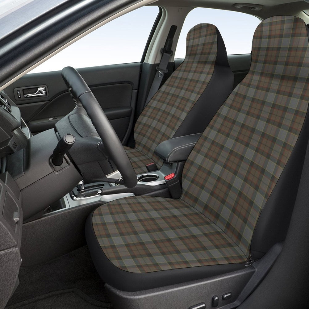 Car Driver Seat Cover Breathable Plaid Printing Single Seat Cover Interior Accessories Styling Supplies Grey - Premium Car Seat Cushion from Rapidvehicles - Just $25.99! Shop now at Rapidvehicles