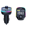 Car Fm Transmitter Bluetooth-compatible Handsfree Calling Wireless Car Kit Stereo Mp3 Music Player Usb Charger black - Premium Car Chargers from Rapidvehicles - Just $24.99! Shop now at Rapidvehicles