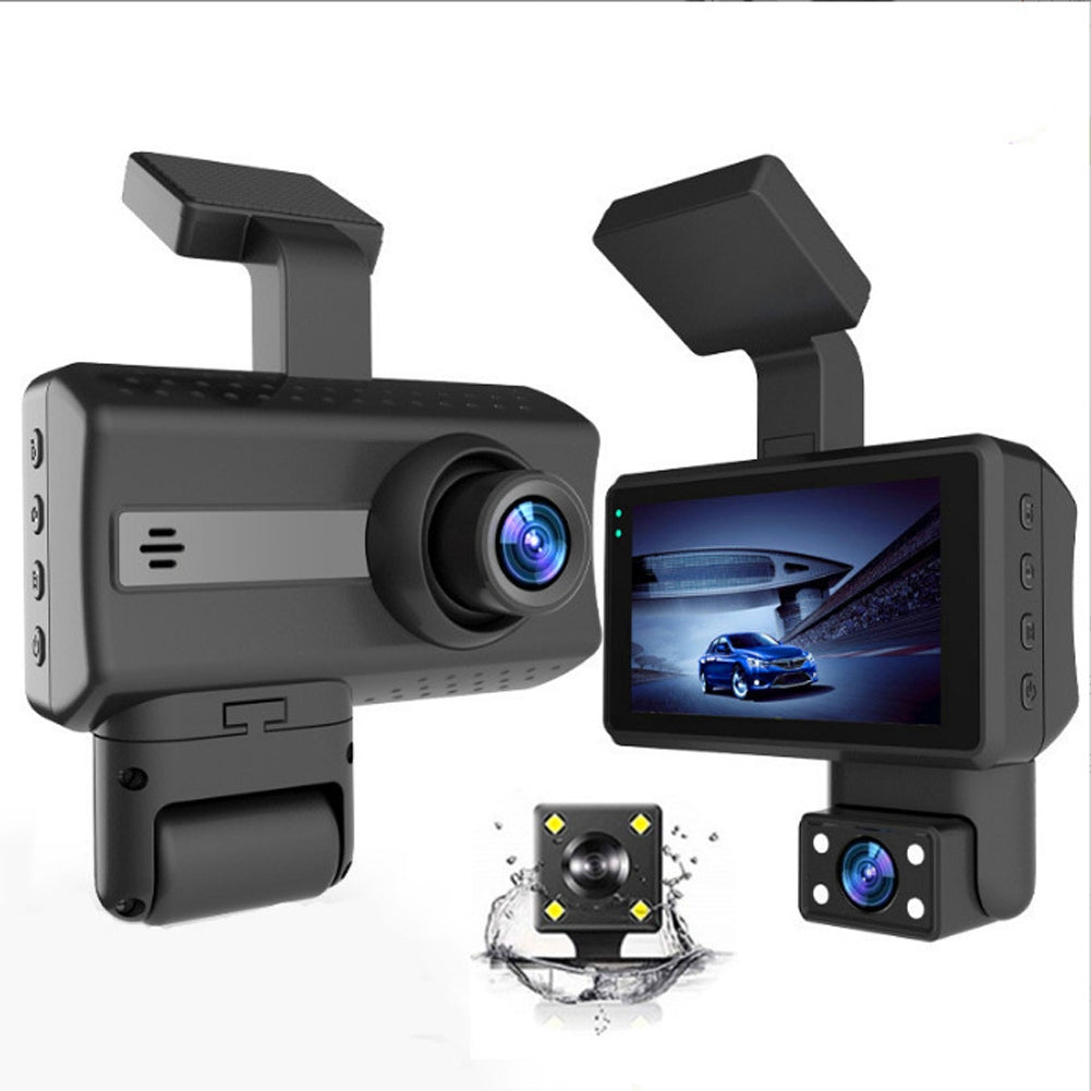 1080P Car Dash Cam 3-inch Lcd Night Vision Driving Recorder 360 - Premium Car DVR from Rapidvehicles - Just $69.99! Shop now at Rapidvehicles