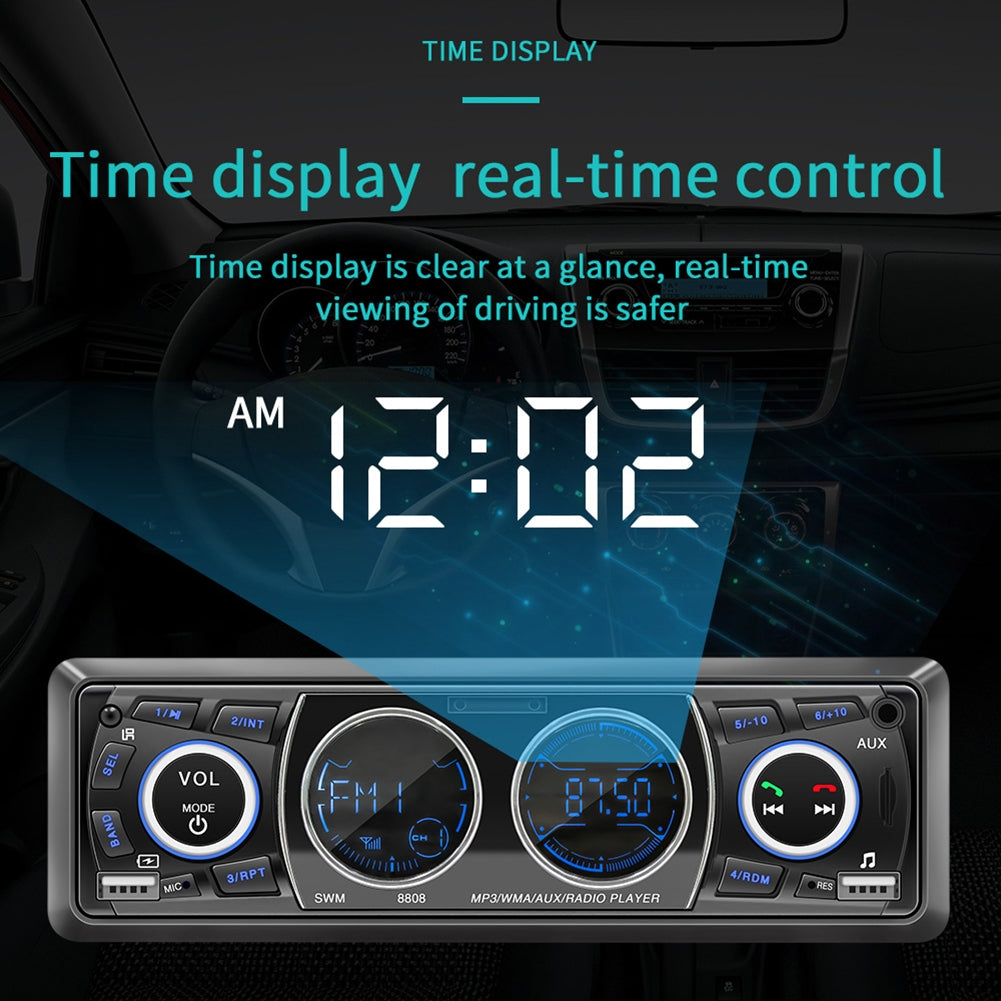 Car Radio 12V Mp3 Player Dashboard Bluetooth Hands-free Kit - Premium Other Car Electronics from Rapidvehicles - Just $49.99! Shop now at Rapidvehicles