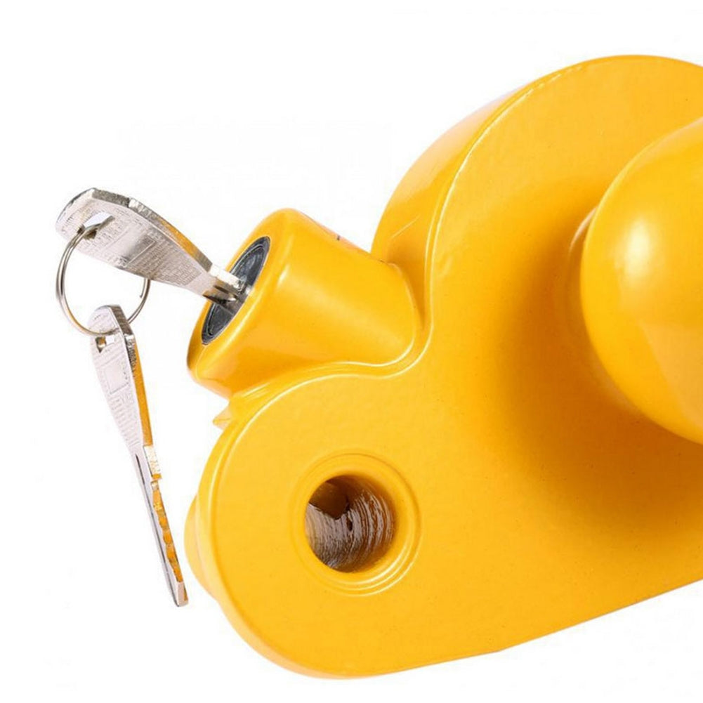 Car Trailer Lock Yacht Rv Connector Trailer Hook U-shaped Tow Ball Aluminum Alloy Security Anti-theft Lock yellow - Premium Motorcycle Accessories from Rapidvehicles - Just $40.99! Shop now at Rapidvehicles