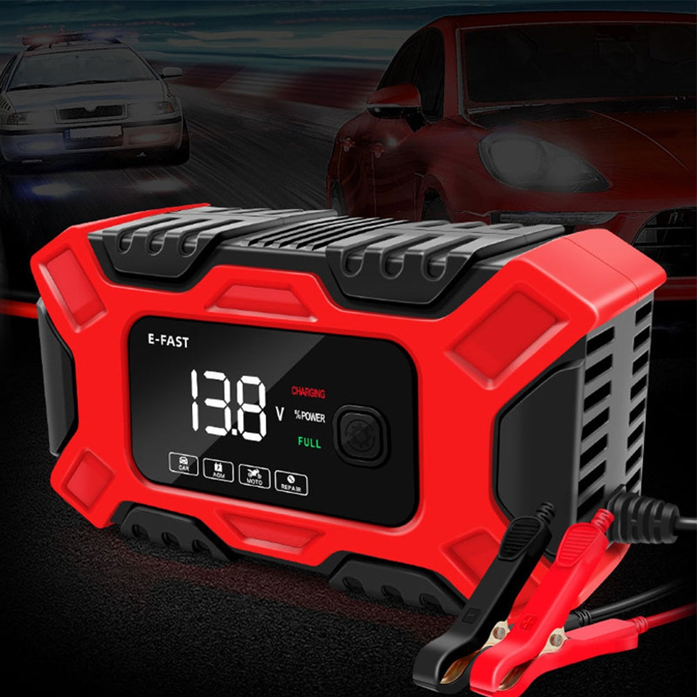 Full Automatic Car Battery Charger Lcd Display 12v Intelligent - Premium Other Car Electronics from Rapidvehicles - Just $47.99! Shop now at Rapidvehicles