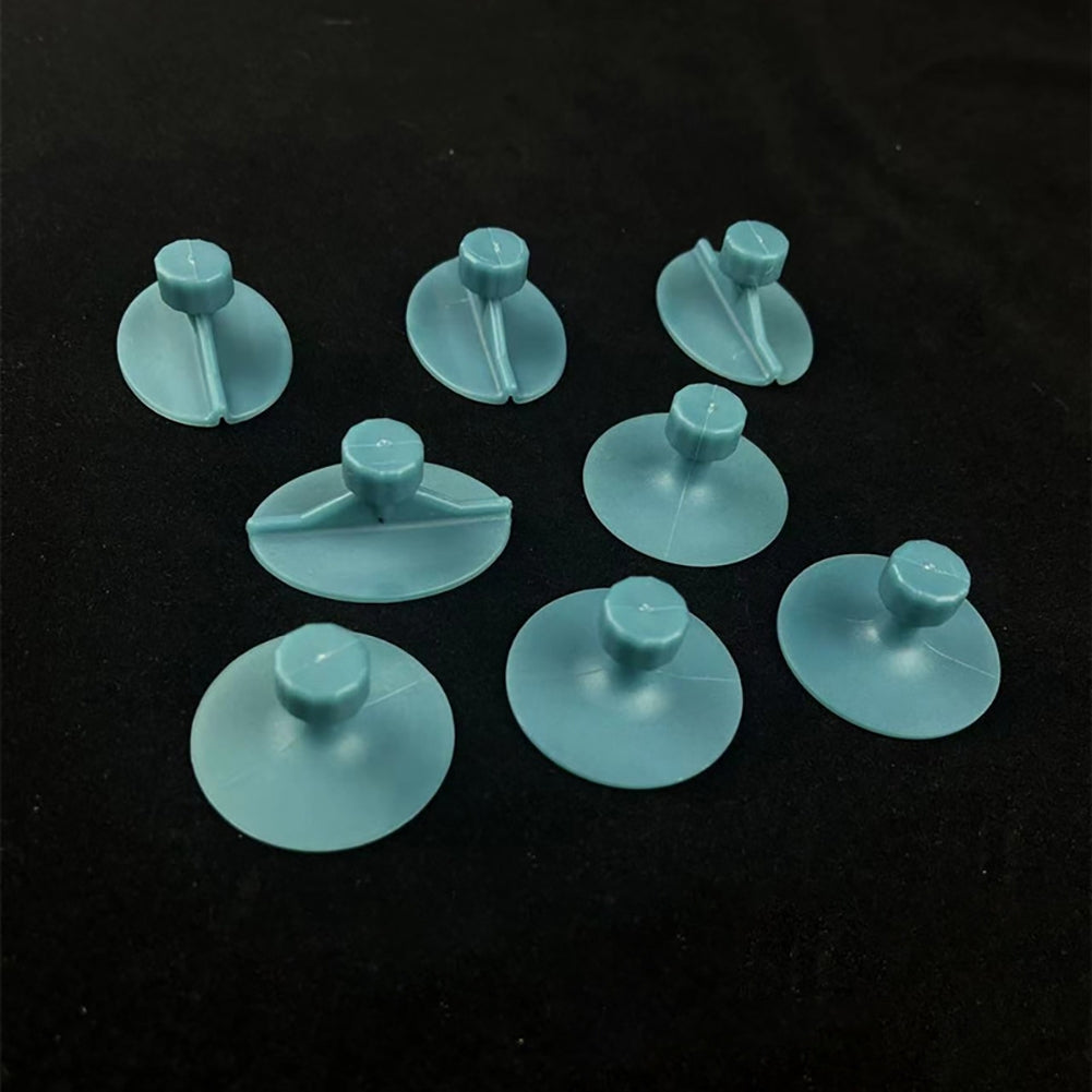 8pcs Car Body Dent Removal Pulling Tabs Repair Tool Glue Lifter Puller Sheet Metal Suction Cup Spacer light blue - Premium Scratch Repair from Rapidvehicles - Just $14.99! Shop now at Rapidvehicles