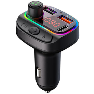 Car Mp3 Player Fm Transmitter Bluetooth Hands Free Car Kit Audio Adapter Fast Charger Auto Parts C15 - Premium Car Chargers from Rapidvehicles - Just $22.99! Shop now at Rapidvehicles