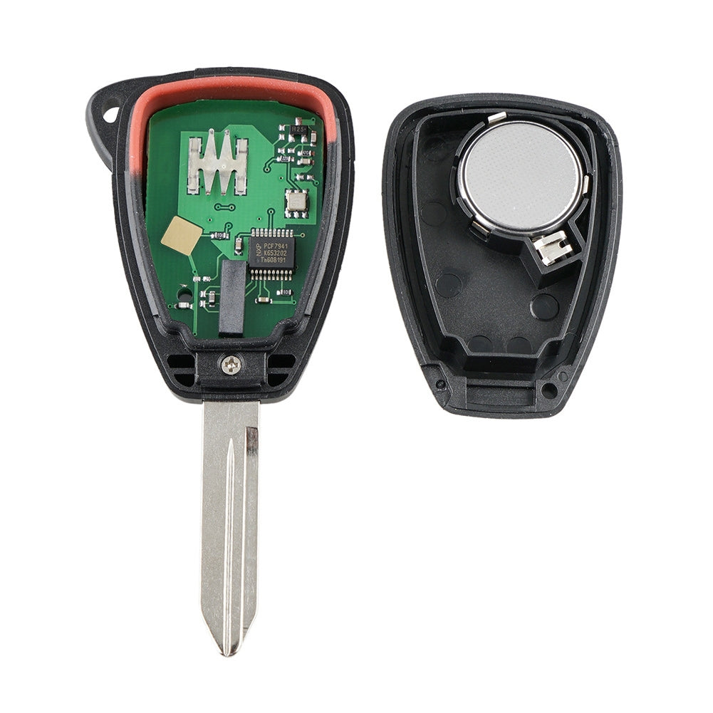 Keyless Entry Remote Car Key Fob 4 Buttons 315 Frequency Oht692427aa Replacement Parts Compatible For Chrysler black - Premium Car Organizers from Rapidvehicles - Just $22.99! Shop now at Rapidvehicles