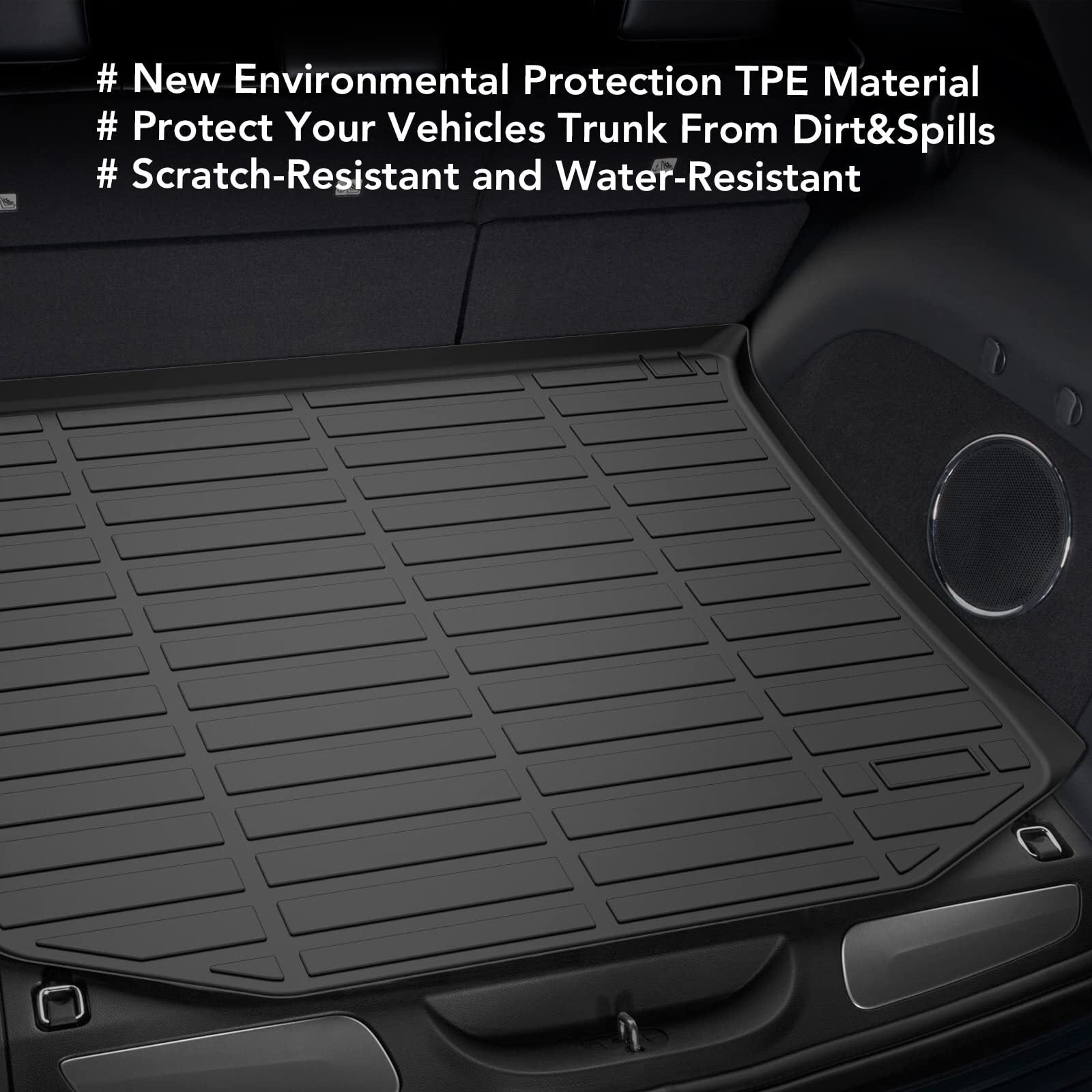 US GARVEE Car Trunk Protector All-Weather Rear Cargo Area Mat Floor Mat for 2019-2022 Chevrolet Blazer - Premium Automotive Accessories from Rapidvehicles - Just $50.99! Shop now at Rapidvehicles