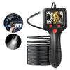 Portable Pipe Endoscope with Screen 8mm Lens Hd Camera Handheld Industrial Peepscope Detector Front 2m Black - Premium OBD & Diagnostic Tools from Rapidvehicles - Just $44.99! Shop now at Rapidvehicles