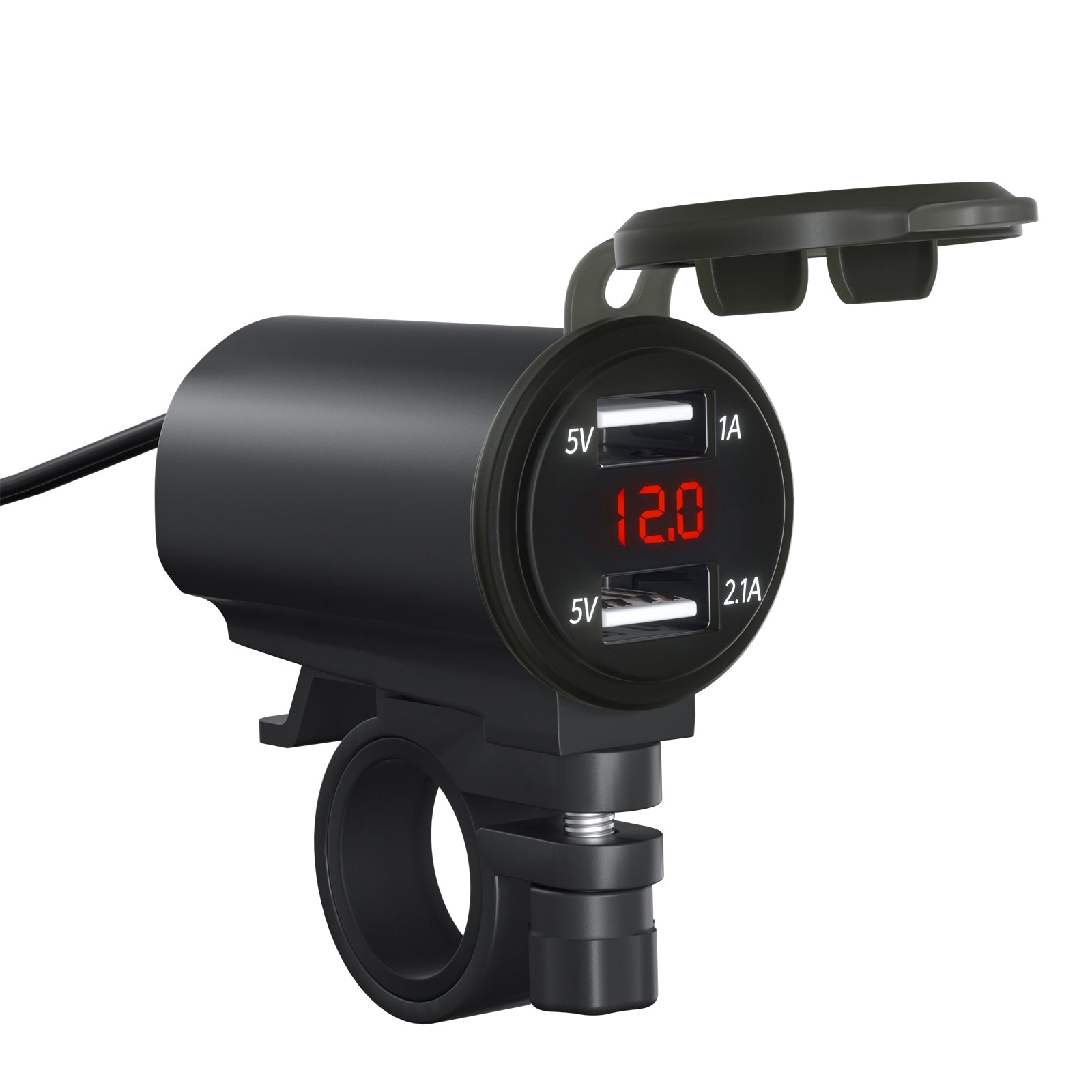 Motorcycle Usb Charger 3.1a Quick Charge Dual Port Mobile Phone - Premium Car Chargers from Rapidvehicles - Just $26.99! Shop now at Rapidvehicles