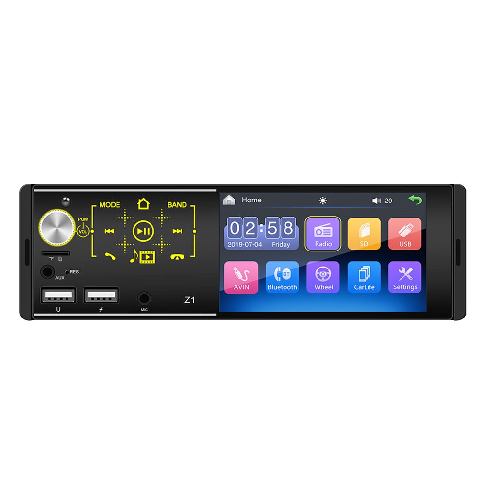 Car Mp5 Player Bluetooth Touch Screen Dual Usb Player Colorful - Premium Car DVR from Rapidvehicles - Just $80.99! Shop now at Rapidvehicles