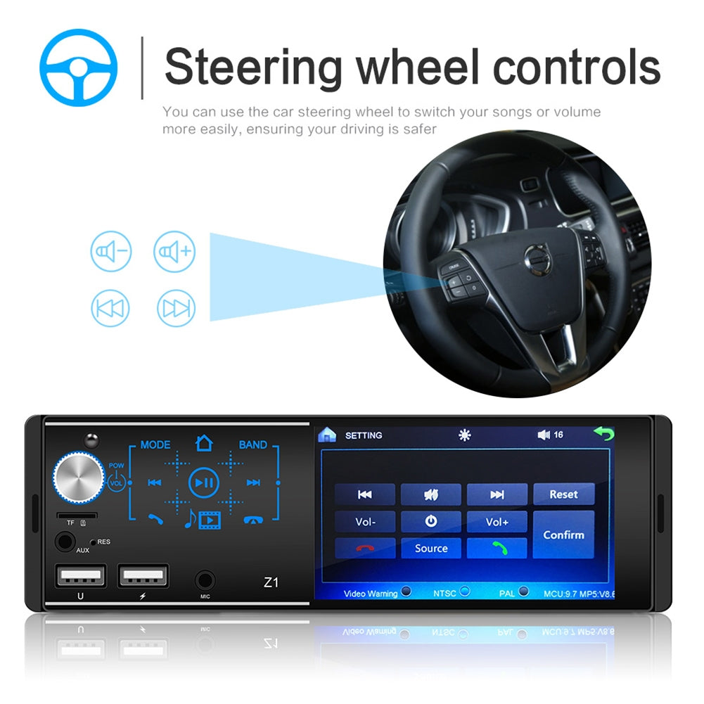 Car Mp5 Player Bluetooth Touch Screen Dual Usb Player Colorful - Premium Car DVR from Rapidvehicles - Just $80.99! Shop now at Rapidvehicles