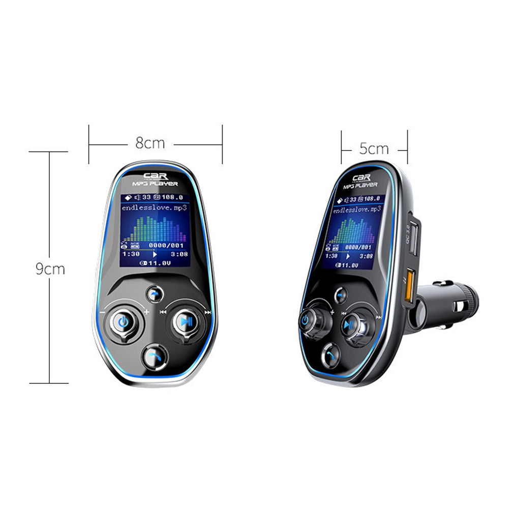 Bt29 Car Bluetooth Mp3 Player 1.44 Tft Color Screen Display Aux - Premium Car Chargers from Rapidvehicles - Just $44.99! Shop now at Rapidvehicles