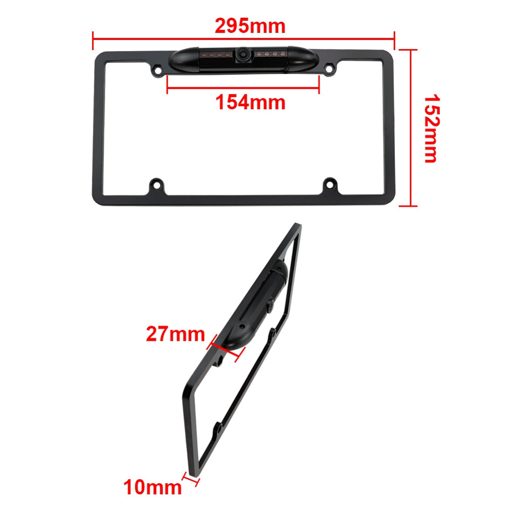 Car License Plate Frame Rear View Camera Wide Viewing Angle HD - Premium Car Rear View Camera from Rapidvehicles - Just $65.99! Shop now at Rapidvehicles